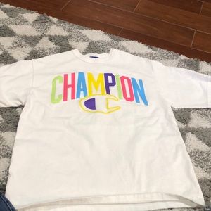 White champion shirt